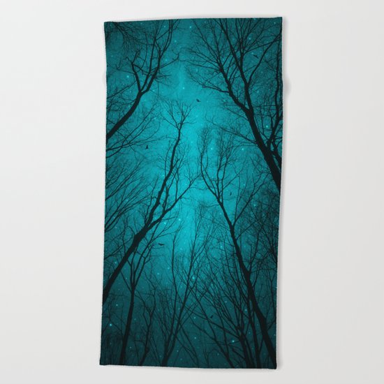 Endure the Darkness Beach Towel