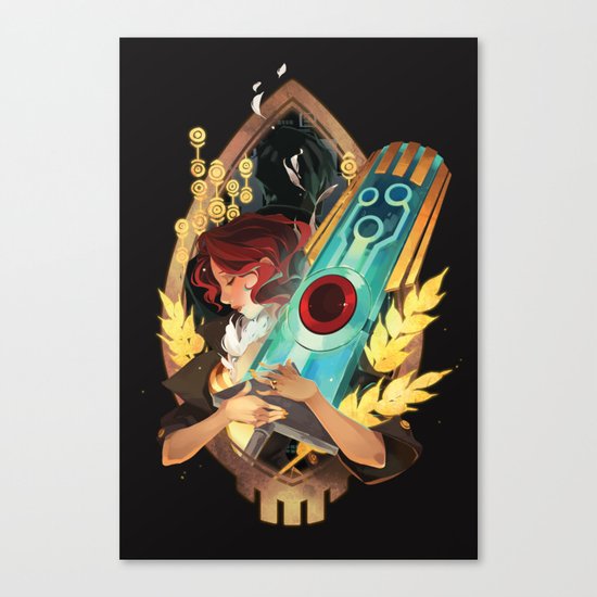 Like It's Written in the Stars - Transistor Canvas Print