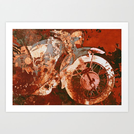 Disintegration Art Print