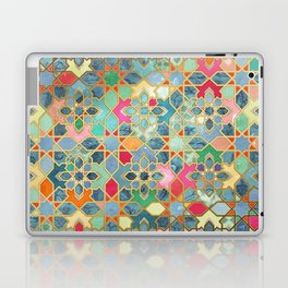 Gilt & Glory - Colorful Moroccan Mosaic Laptop Skin