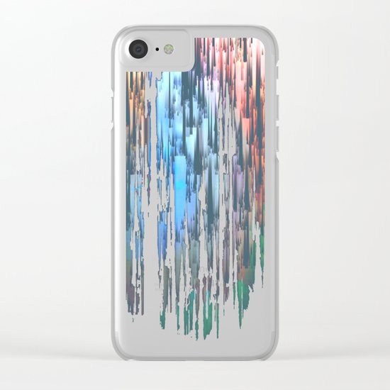 Raining Colors / Autumn 11-10-16 Clear iPhone Case