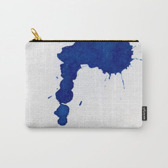 COBALT SPLATTER Carry-All Pouch