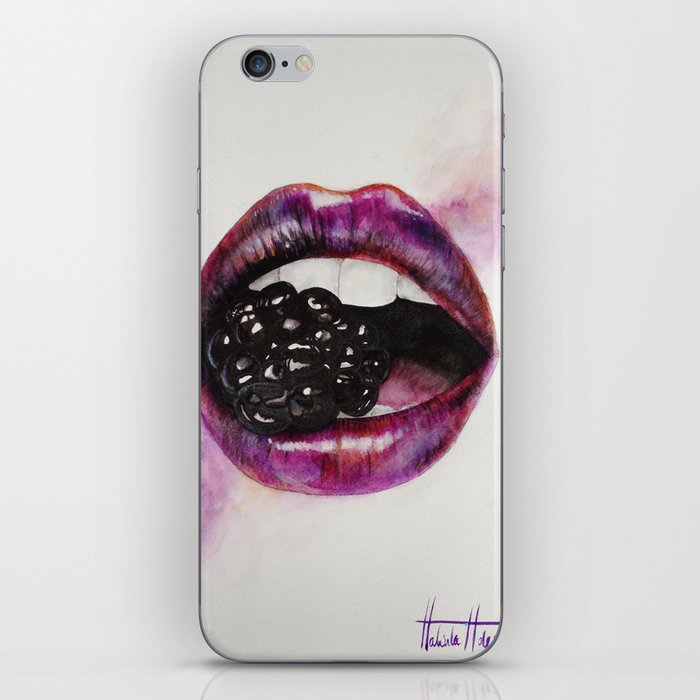 Berry Lips iPhone Skin