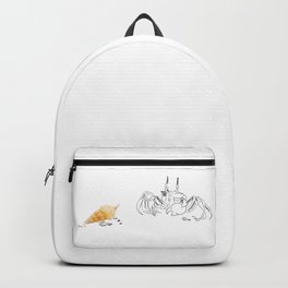 Lundi à la plage Backpack | Photographie, Holiday, Ink, Beach, Lundi, Art, Sable, Sand, Drawing, Pebbles 