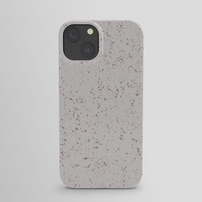 Beige and brown texture iPhone Case