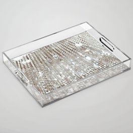 Crystals and Light Acrylic Tray