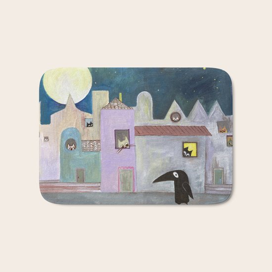 city of cats Bath Mat