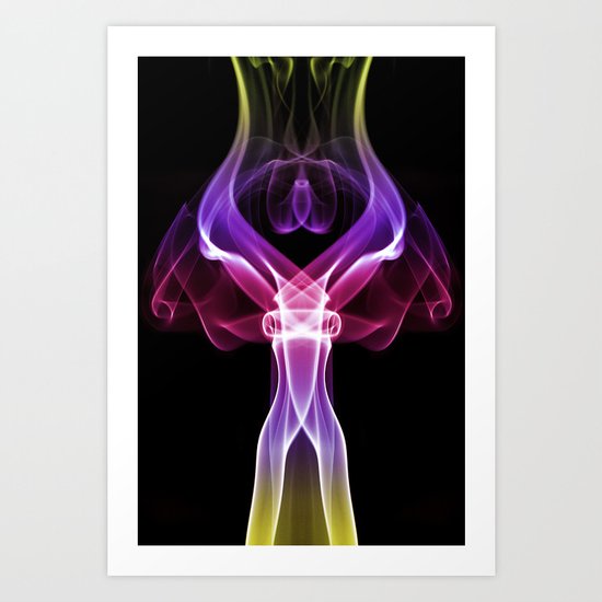 Smoke Photography #12 Art Print