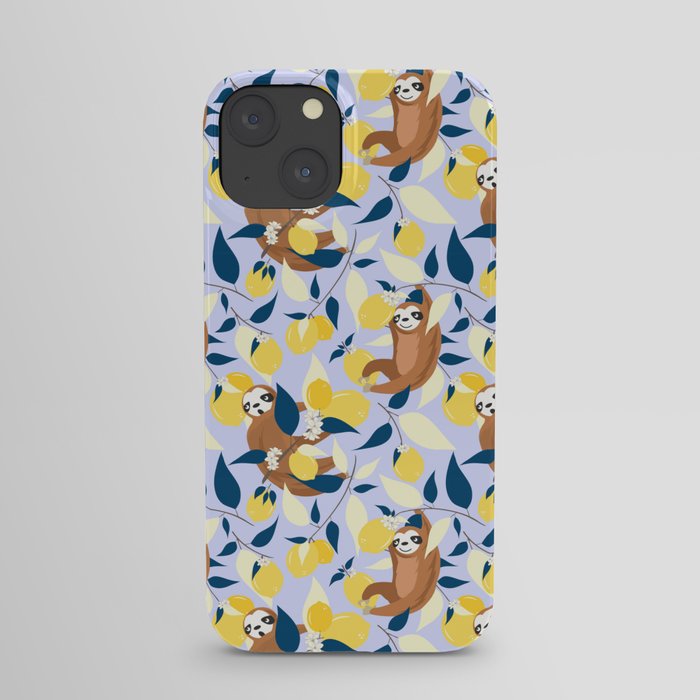 Sloth & Lemons Hangout iPhone Case