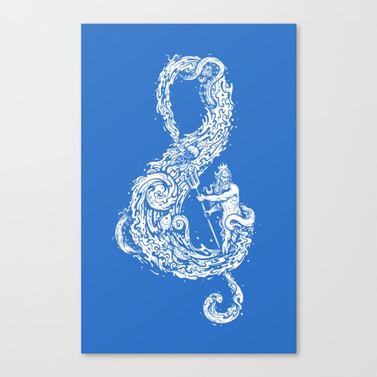 Sound of the Ocean Canvas Print