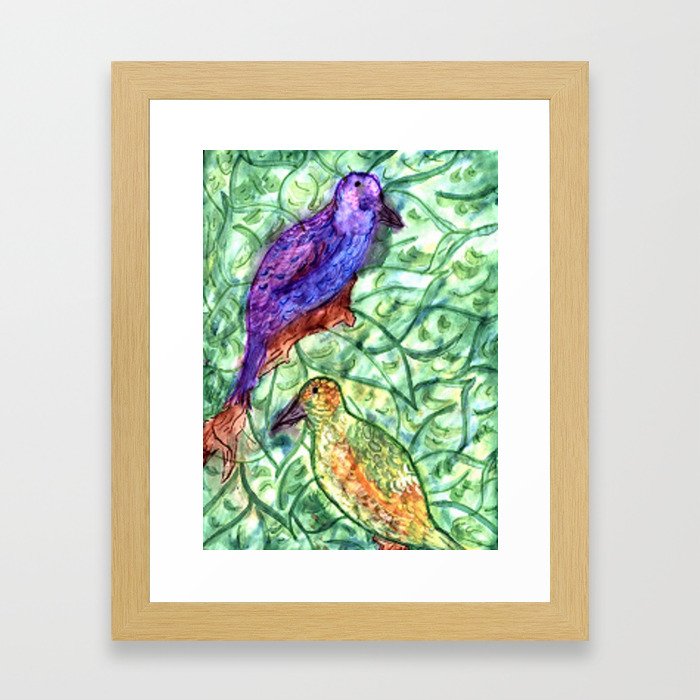 Birds Framed Art Print