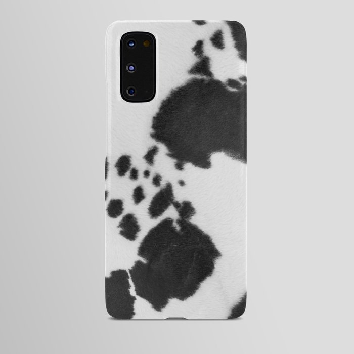 Black And White Howdy Cowhide (xii 2021) Android Case