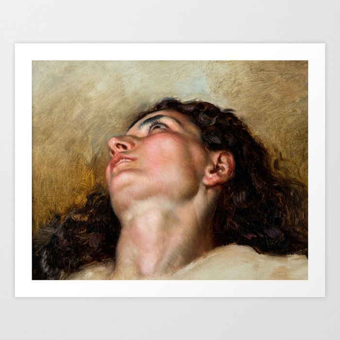 Gustave Courbet "L'Extase (The Ecstasy)" Art Print