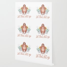 Love Sloths Wallpaper For Any Decor Style Society6