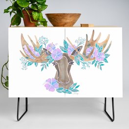 Floral Moose – Pastel Credenza