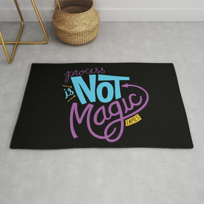 Process is Not Magic  Rug
