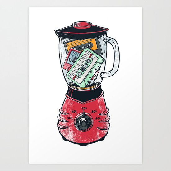 TapeMix2000 Art Print