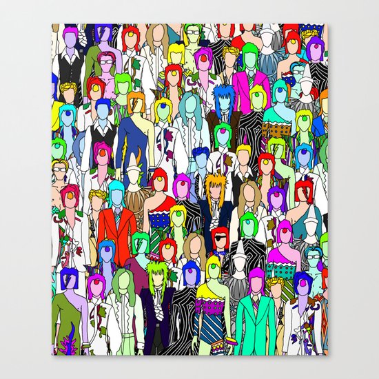Tokyo Punks One Canvas Print