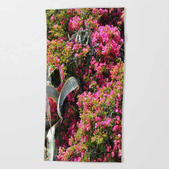 Spring Wild Flowers | Greece #society6 Beach Towel