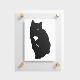 GRACE JONES THE BLACK CAT Floating Acrylic Print