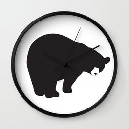 Bruno Bear #1 Wall Clock