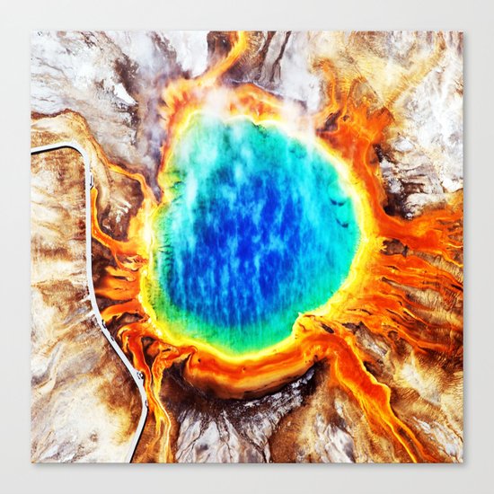 Earth's Eye Canvas Print