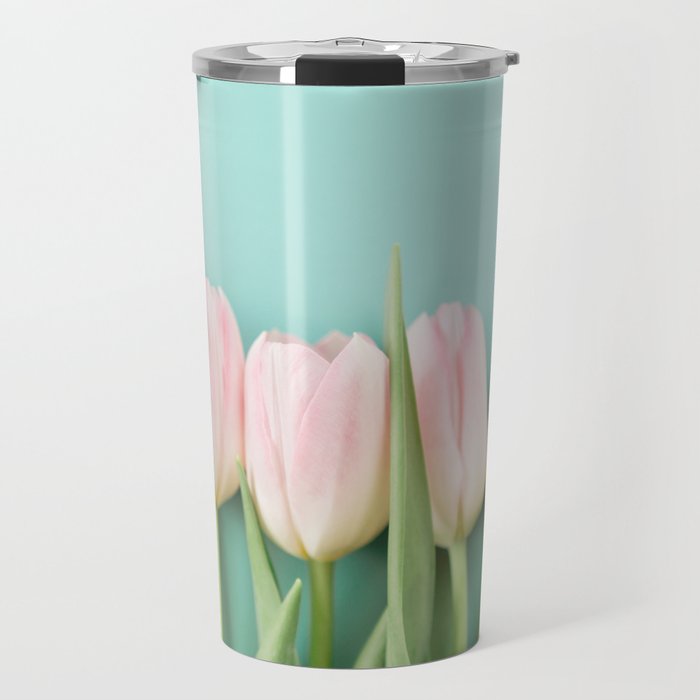 Tulips in Pastel Travel Mug