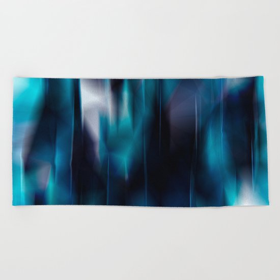 Lights and colors Beach Towel
