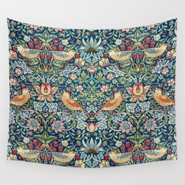 William Morris  Strawberry Thief Wall Tapestry