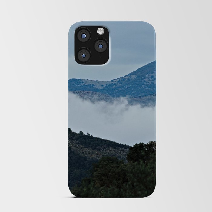 Hills Clouds Scenic Landscape 5 iPhone Card Case