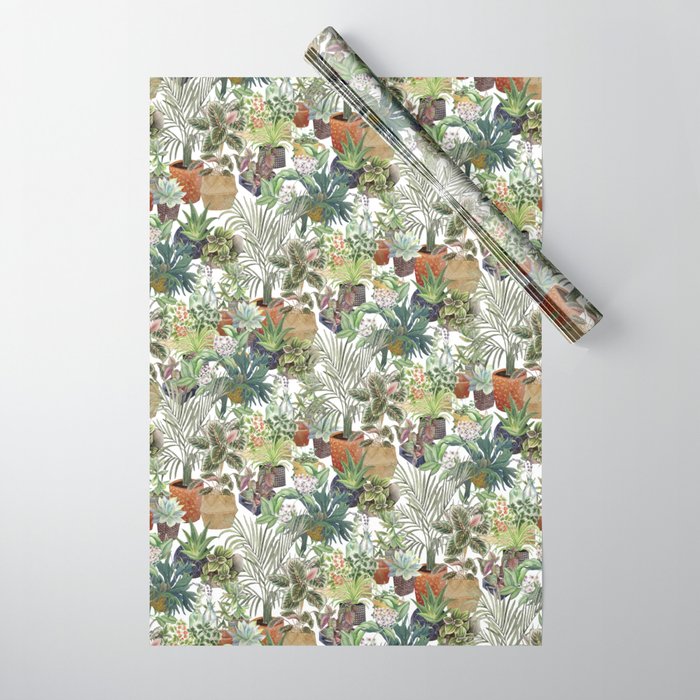 Plant Party Wrapping Paper