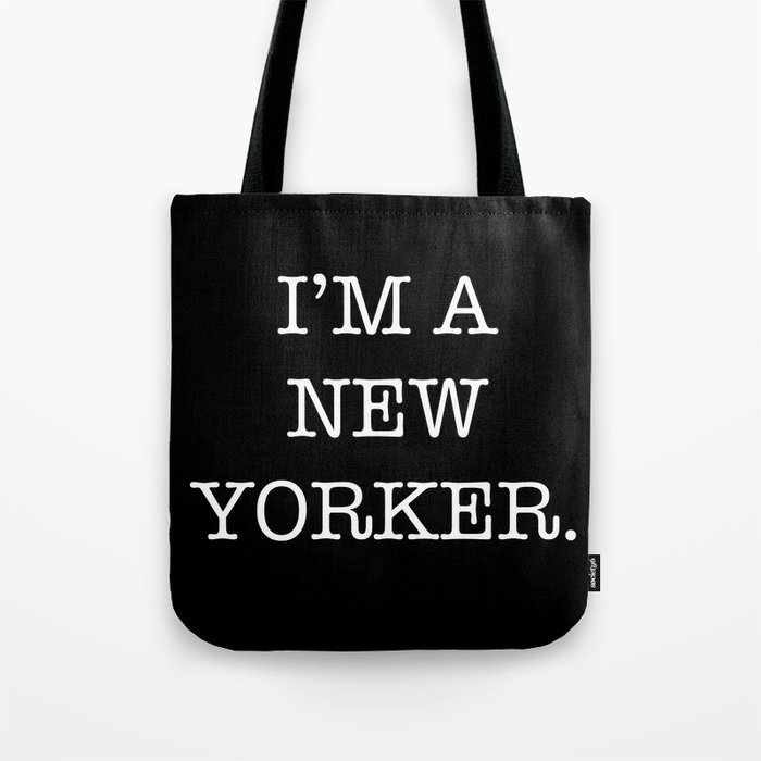 new yorker tote bag