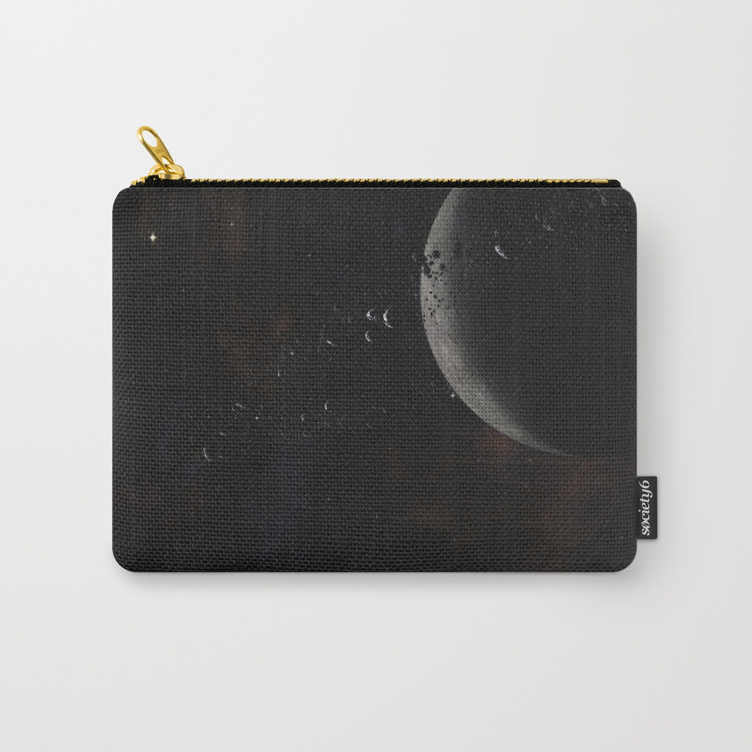 Planet With Rocks And Ice Particles Ring System Orbiting Red Dwarf Star Carry All Pouch By Daniprintsandimages Society6