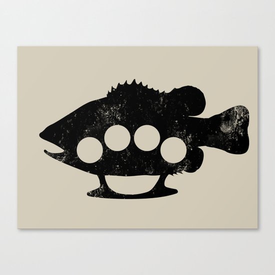 Bass Knuckles Canvas Print