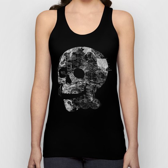 Skull Wanderlust Unisex Tank Top