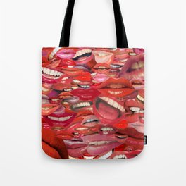 The Word on Everyone's Lips Tote Bag