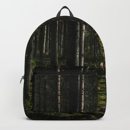 MYSTERIOUS MAGICAL FOREST BY NIGHT STARS MOONLIGHT Backpack