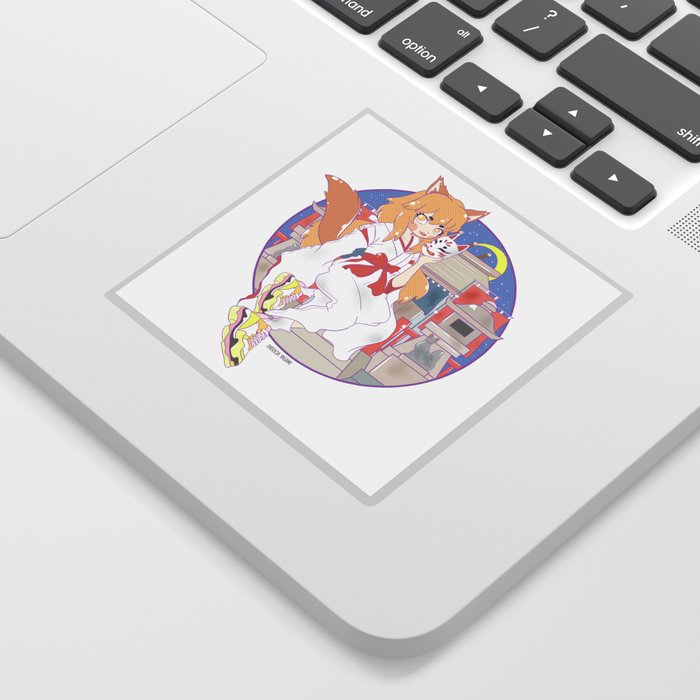 Kitsune Sticker