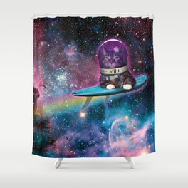 Spacesurfer Bruce Shower Curtain