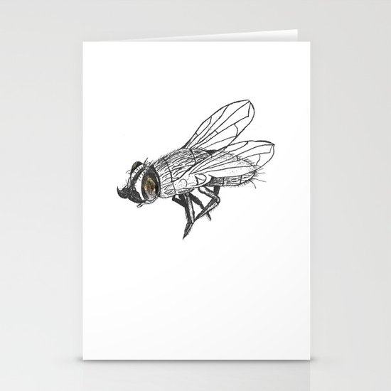 French Fly Stationery Cards