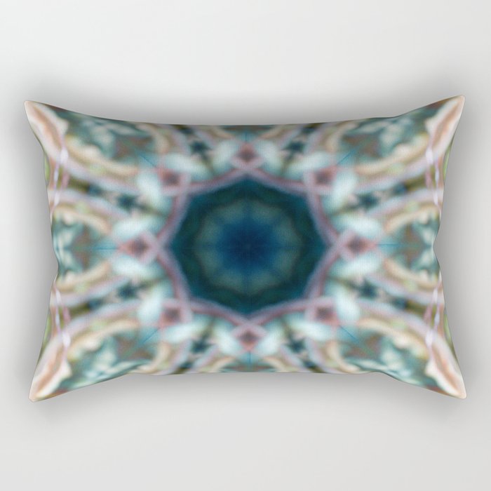 Seashell Mandala 2 Rectangular Pillow