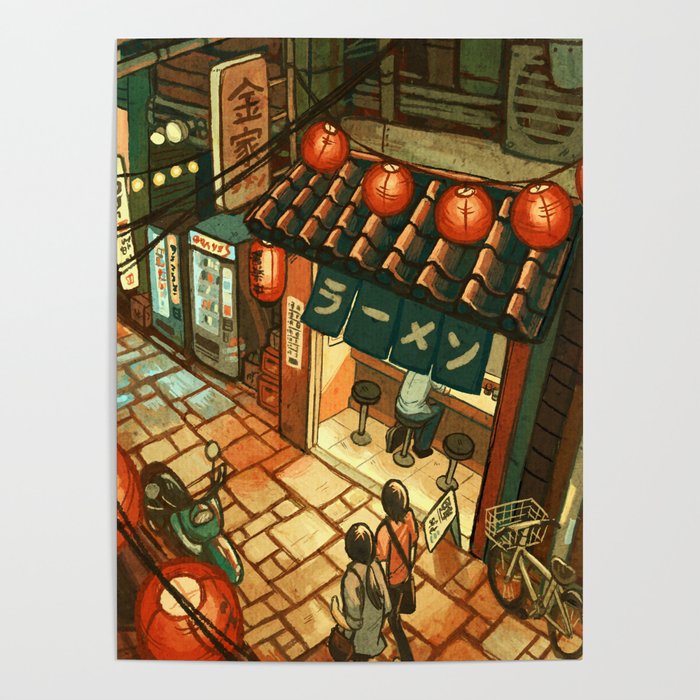 Ramen in the Alley Poster