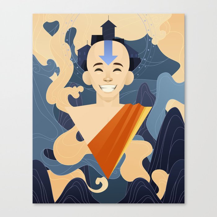 Avatar | Aang Canvas Print