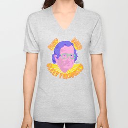 Party Chomsky V Neck T Shirt