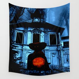 Halloween - SPOOKY House Wall Tapestry
