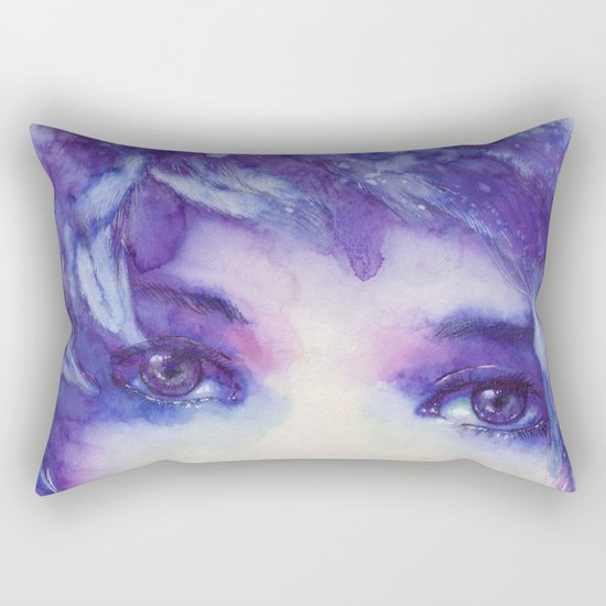 See behind your eyes Rectangular Pillow