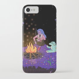 Floating Forest Island iPhone Case