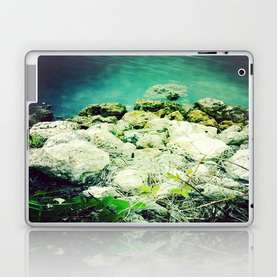 blue lagoon Laptop & iPad Skin