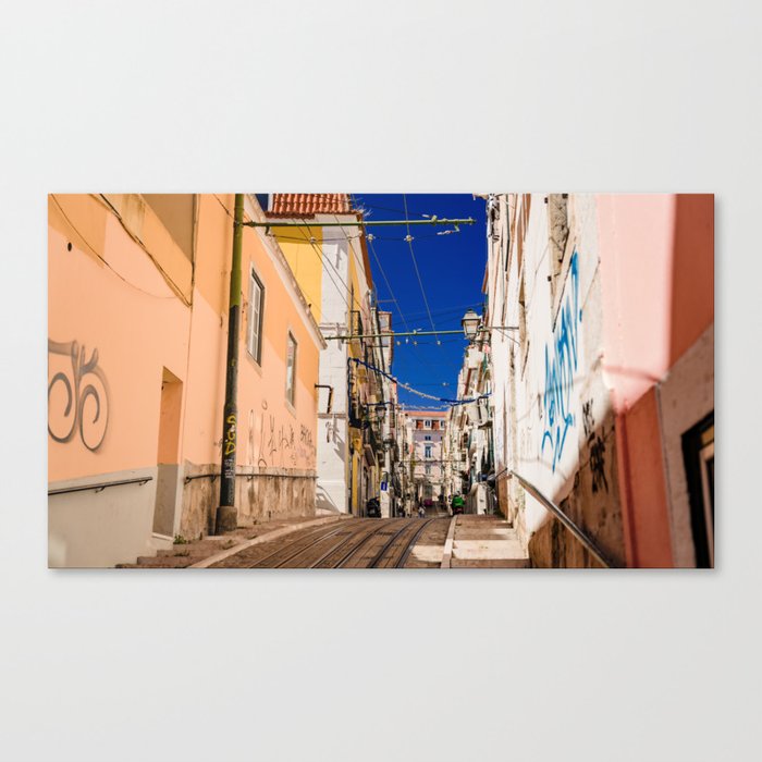 Lisbon's Urban Paths Canvas Print