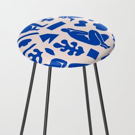 Henri Matisse The Blue Nude Cut Outs Art Pattern Counter Stool